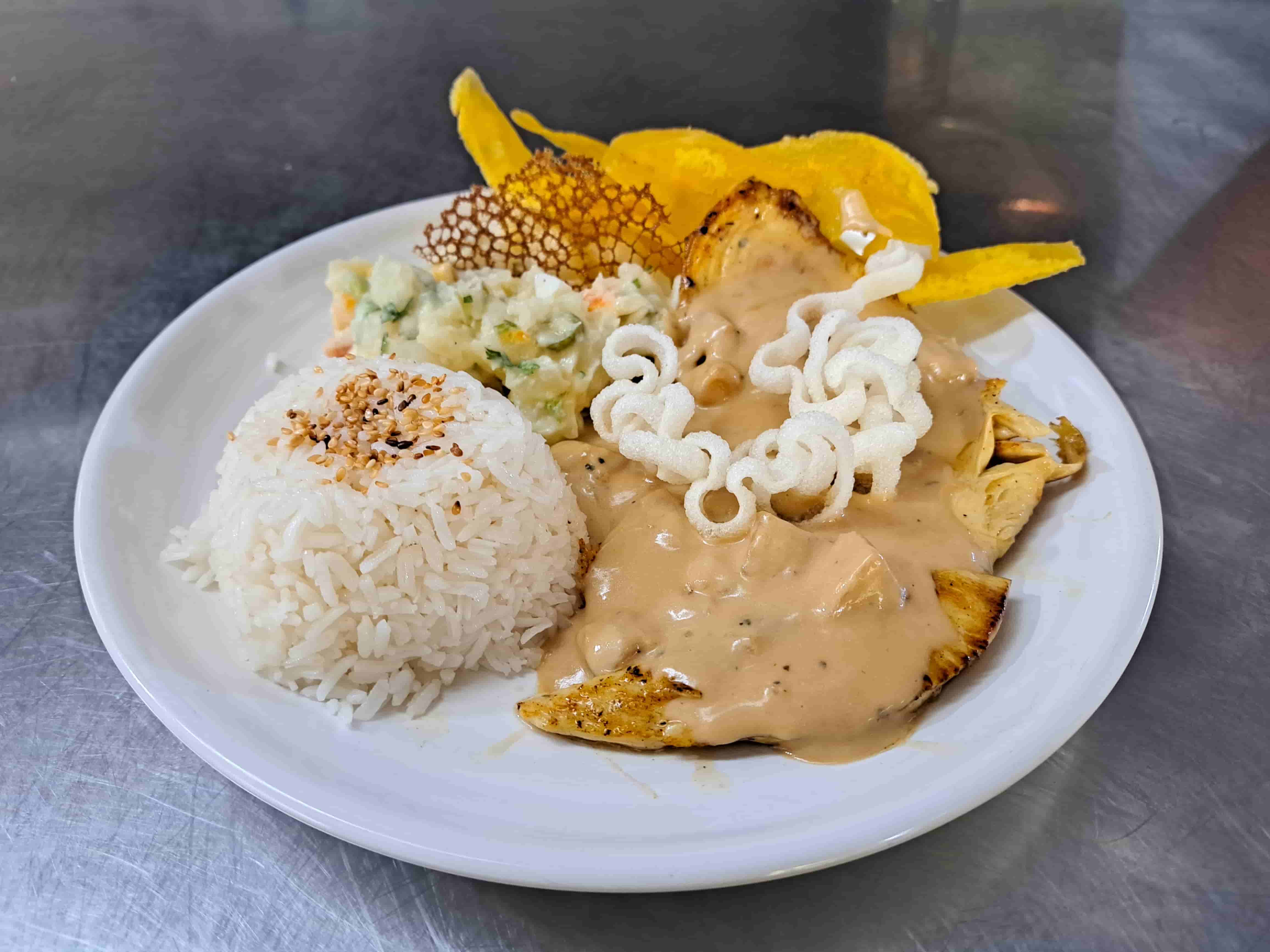 PECHUGA EN SALSA DE MANZANA