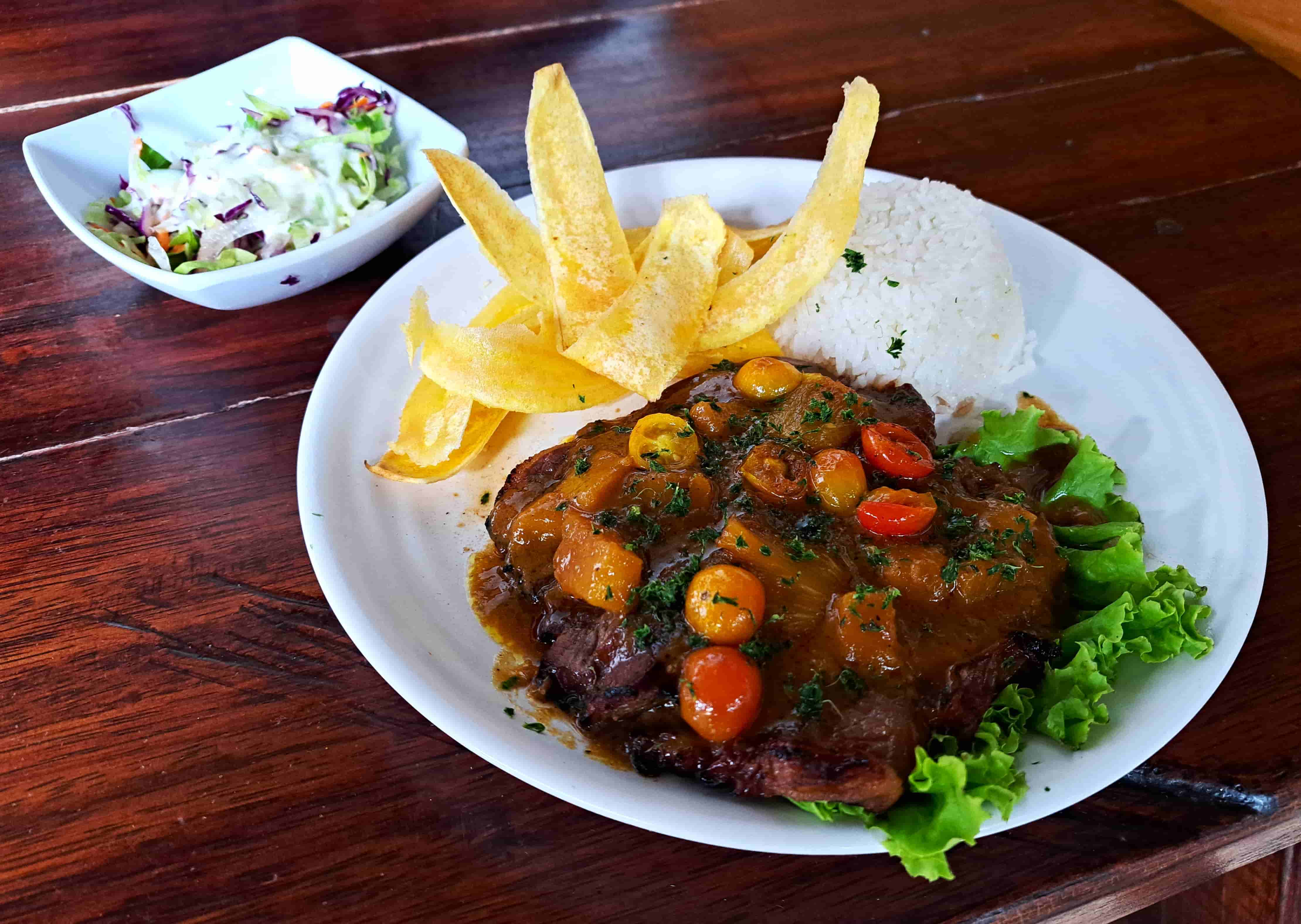 CERDO/RES EN REDUCCIÓN AL VINO